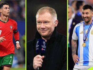 When Paul Scholes Named His GOAT Between Cristiano Ronaldo and Lionel Messi