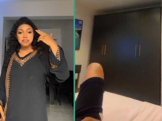 Lady Expecting Much on Wedding Night Disappointed as Her Husband Sleeps off, Video Emerges