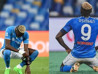 Napoli remove Osimhen from their squad list, assigns his No. 9 shirt to Lukaku