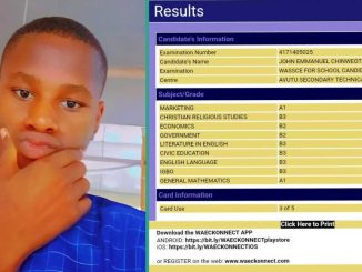 WAEC Finally Releases Young Boy's Withheld Result, He Scored A1 in General Mathematics