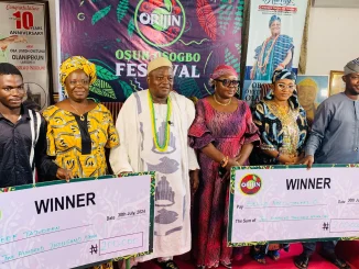 Ataoja of Osogbo Commends Orijin for Empowering Osogbo Youths with N4m Grant