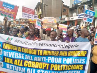 Despite Threats, Protests Break Out In Lagos