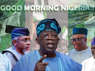 Nigerian Newspapers: 10 things you need to know Sunday morning