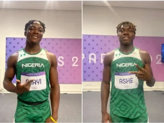 Paris 2024 Olympics: Ajayi, Ashe advance into 100m men's semis