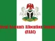 Three Nigerian govt's revenue generating agencies receive N76.64bn from FAAC in June