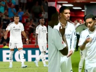 Jude Bellingham seen instructing Mbappe, Vinicius, Rodrygo during Madrid vs Mallorca