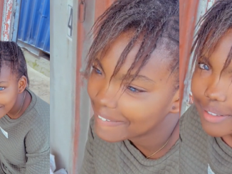 Lady Shares Heartwarming Video Of Girl With Stunning Natural Blue Eyes (VIDEO)