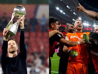 Leverkusen hit new record with third title in 13 months under Xabi Alonso