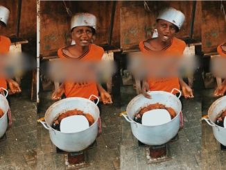 Moment man caught steal!ng cooking pot and stove chants his last prayer