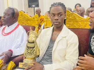 Oba Of Benin Honours Rema With Royal Plaque