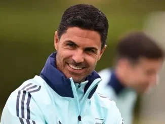 Transfer: Top professional - Arteta reacts as Arsenal forward joins EPL rivals