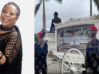 Nigerian Music Icon Onyeka Onwenu Finally Laid To Rest In Ikoyi, Lagos State (VIDEO)