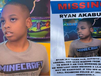 The body of an 8-year-old Nigerian boy, Ryan Akagbusi, was found in a lake in Texas a day after he went missing.