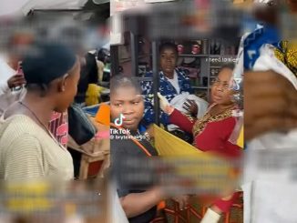 Traders Celebrate As Woman Delivers Baby In Benin Market (VIDEO)