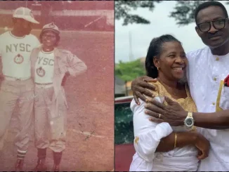 Couple who have been together for 41 years goes viral on 39th anniversary