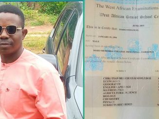 WAEC Certificate Belonging to 2011 Graduate Lost But Found in Streets, Photo Emerges Online