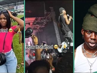 Lady Who Was Almost Flung Out of Stage By Rema's Bouncer Breaks Silence after Getting N2 Million