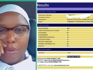 WAEC Result of Girl Who Lives With Woman of God Surfaces Online Due to Her Performance