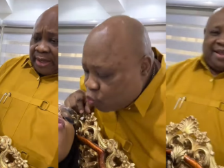 Netizens Gush As Governor Ademola Adeleke And His Daughter Shares Adorable Moment (VIDEO)