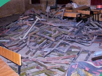 PHOTOS: Kano Headmaster Arrested for Illegally Selling School Furniture