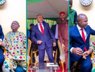 Enugu Governor Visits Gwo Gwo singer, Renames Road after Him, Promises to Take Care of His Upkeep