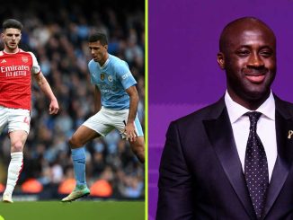 Yaya Toure Explains What Arsenal’s Declan Rice Needs to Be on Rodri’s Level