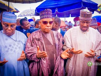 VP Shettima, Atiku, Abbas, Peter Obi, Others Attend Late President Yar'Adua's Mother's Funeral