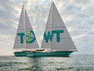 Eco-friendly French cargo ship revives sail power