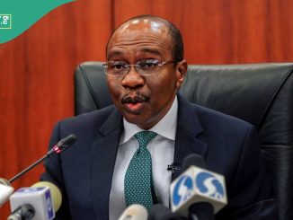 Drama As Emefiele Challenges EFCC in Court Over $2.04M, Lagos, Delta Assets Forfeiture