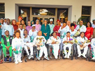 First Lady Tinubu Hosts Paralympic Medalists, Says Victories 'New Chapter' For Nigerian Sports