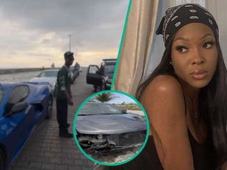 Vee Reacts as Man Incurs N400m Debt After Crashing Car He Rented for Road Race in Lagos, Clip Trends