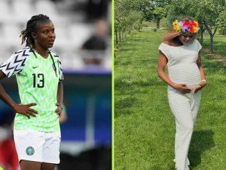 Super Falcons Star Announces She’s Expecting First Child, Shares Baby Bump Photos