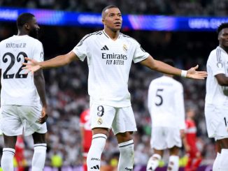 Champions League: Kylian Mbappe Opens His Goal Scoring Account for Real Madrid