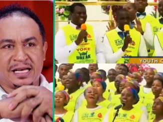 Chosen Church Choir Replies Critics With Song During Service, Daddy Freeze, Others React to Video