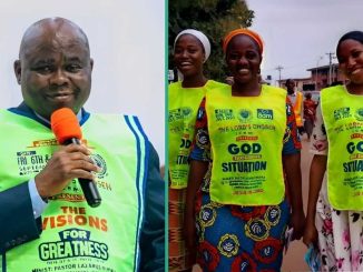 Flashback: Lord's Chosen Church General Overseer Pastor Lazarus Muoka Shares Why They Wear Aprons