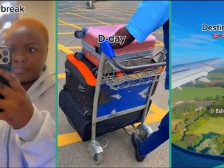 Lady Documents Her Travel Journey as She Leaves Nigeria for United Kingdom, Video Goes Viral