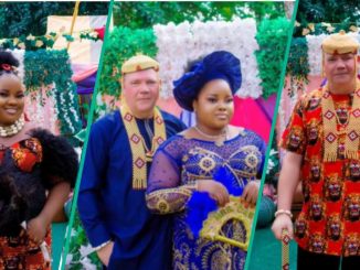 Lady Rejoices As Man from Netherlands Arrives Nigeria To Marry Her