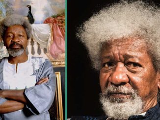 90-Year-Old Professor Wole Soyinka Explains Why He Likes Drinking More Wine Than Water