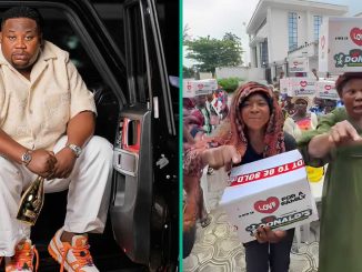 Cubana Chiefpriest Donates Food Items, Money To Widows, Single Mothers, Their Reactions Warm Hearts