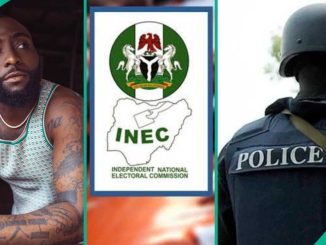 Edo 2024: Davido's response as police tell people to return home after voting trends, causes buzz