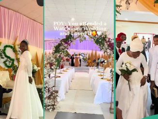 "E Be Like Secondary School Graduation": Reactions Trail Viral Video of Watchman Church Wedding