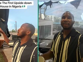 Video Shows inside Lagos House Built Upside down, its Master's Bedroom and Dining Room Are Upturned