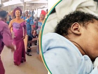 Nigerian Father Breaks Internet with Energetic Dance Moves on His Child's Dedication Day