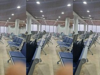 "Return ticket Lagos to Abuja is 143k" – Air traveler lamɘnts over empty Lagos airport due to high cost of flight tickets (IMAGES)