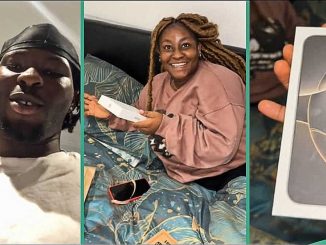 Nigerian Man Splashes Millions of Naira on iPhone 16 Pro Max for Girlfriend, Her Reaction Trends