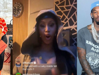 American Rapper Cardi B Responds To Accusat!ons From Estrangǝd Husband, Offset (VIDEO)