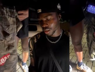 Soldier allegedly str!ps man n@ked at Abuja nightclub for wearing 'military camouflage' (VIDEO)