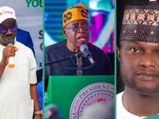 Edo Election Update: Mixed Reactions as Okpebholo, Deputy Kneel to Thank Tinubu, Video Trends