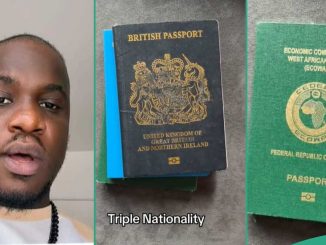 Man Becomes Citizen of UK, Uganda And Nigeria, Shares Video of His Three Passports