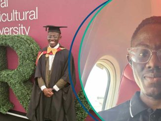 Nigerian Man Bags Masters Degree In UK University, Shares Beautiful Photos